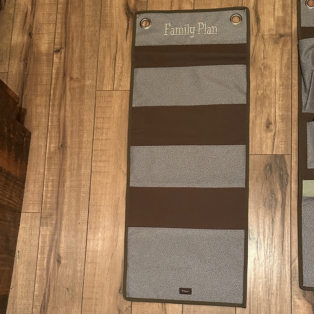 Thirty-One Gray and White Dot Organizer
